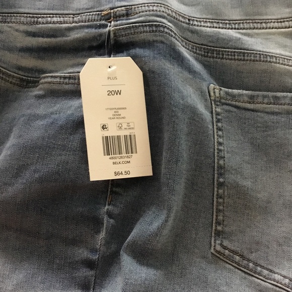 WOMENS DENIM JEANS BY WONDERLY - Picture 3 of 5